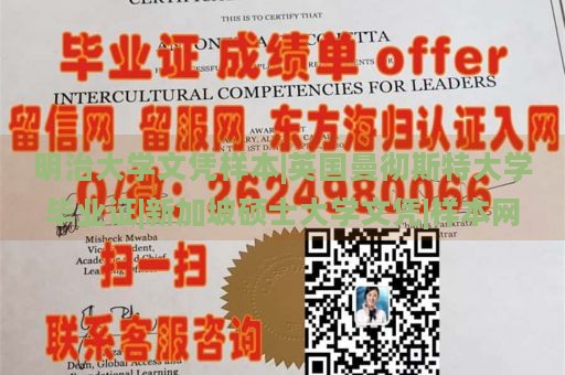 明治大学文凭样本|英国曼彻斯特大学毕业证|新加坡硕士大学文凭|样本网