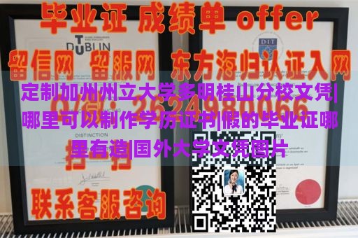 定制加州州立大学多明桂山分校文凭|哪里可以制作学历证书|假的毕业证哪里有造|国外大学文凭图片