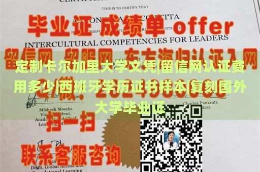 定制卡尔加里大学文凭|留信网认证费用多少|西班牙学历证书样本|复刻国外大学毕业证