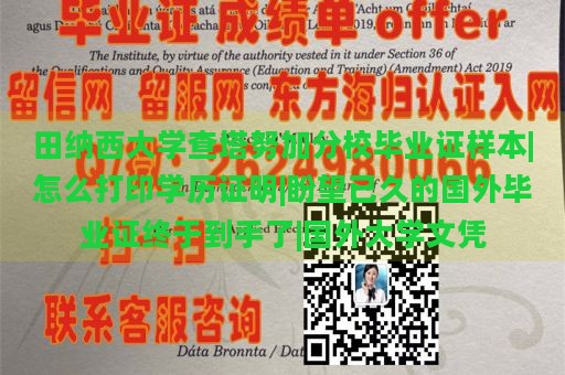 田纳西大学查塔努加分校毕业证样本|怎么打印学历证明|盼望已久的国外毕业证终于到手了|国外大学文凭